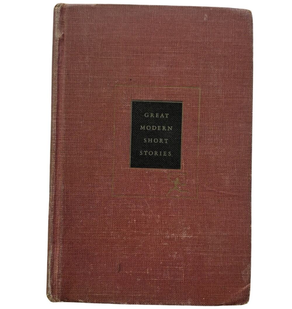 GREAT MODERN SHORT STORIES 1942 Modern Library Ephemera VINTAGE Hardcover Book